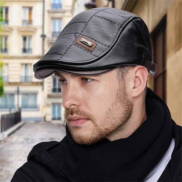 Cillian - Boina de piel premium