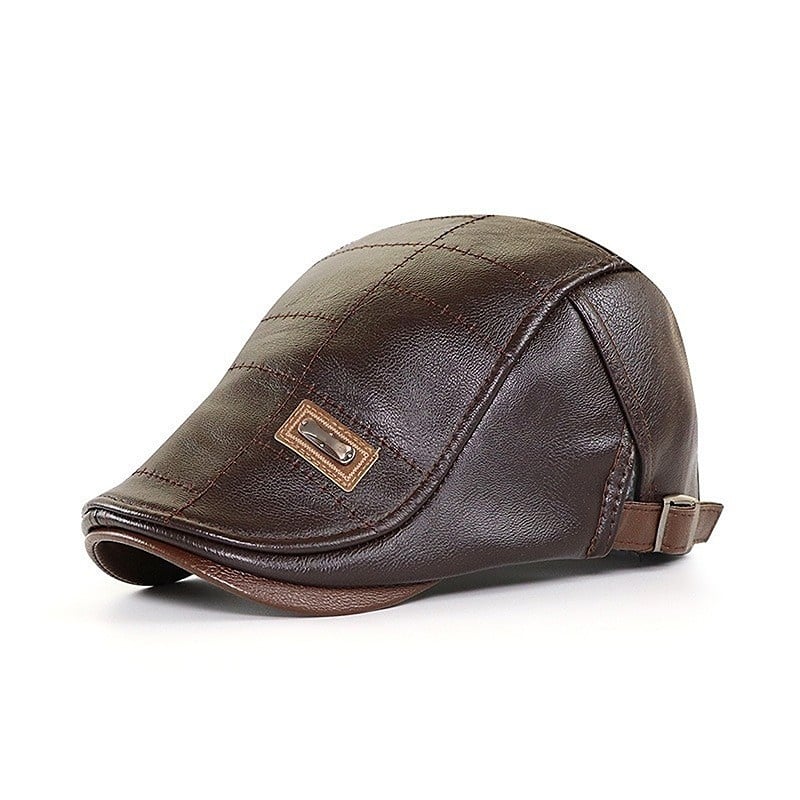 Cillian - Boina de piel premium